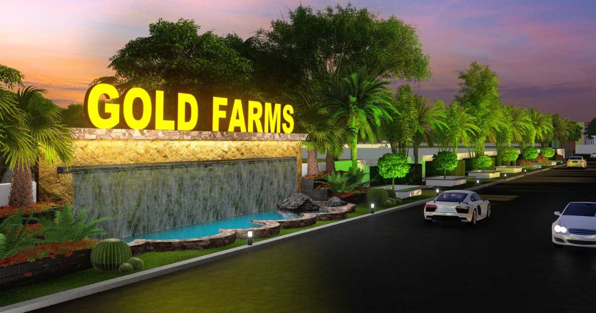 DCT Real Estate Gold Farmhouse